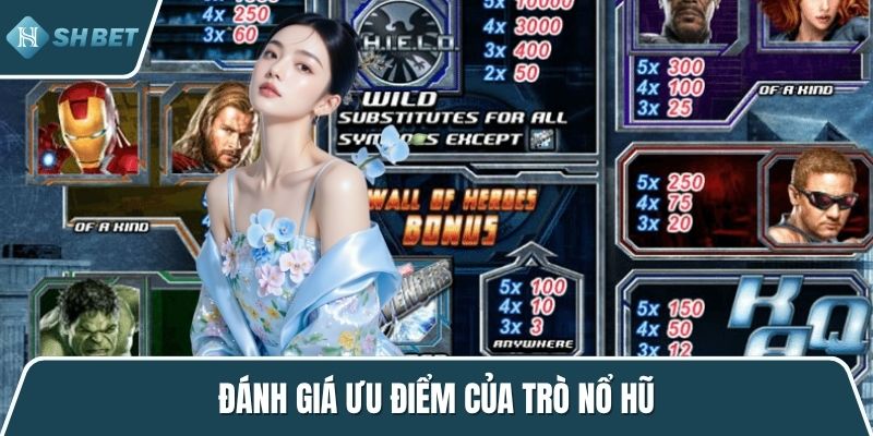 Đánh giá ưu điểm của trò nổ hũ