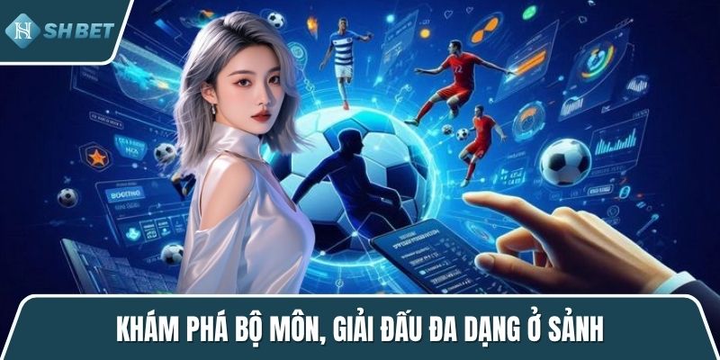 Khám phá bộ môn, giải đấu đa dạng ở sảnh