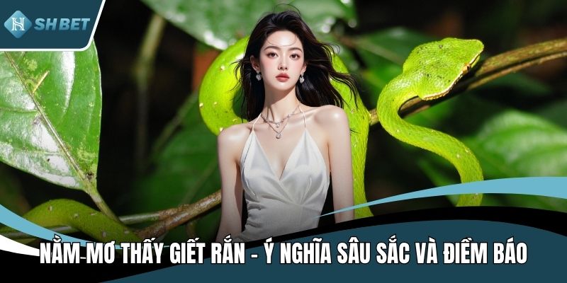 Nằm mơ thấy giết rắn